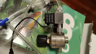 Regulador CO2 Acuario con Manómetro AQUILI