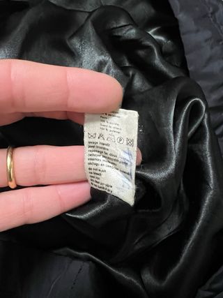 Parka Lacoste Nera Taglia M