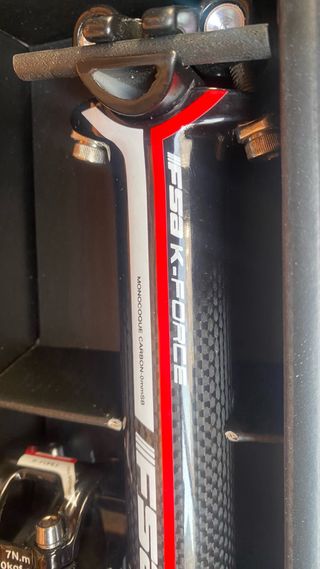 Tija y potencia FSA K-Force Carbono