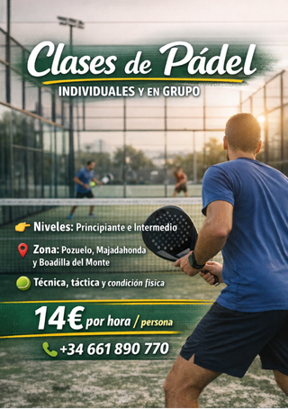 Clases de Pádel