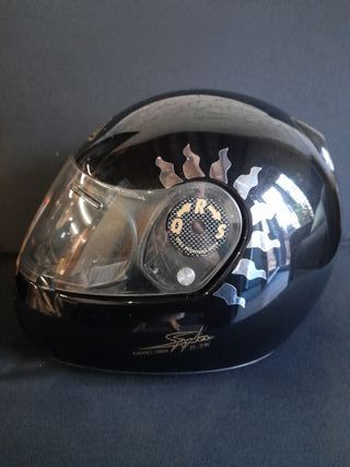 Casco de moto NZI negro
