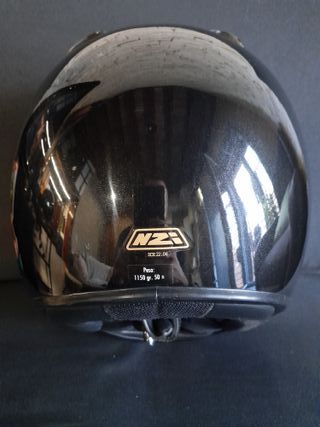 Casco de moto NZI negro