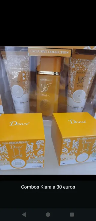 Combo Kiara Mango Punch Perfume y Crema