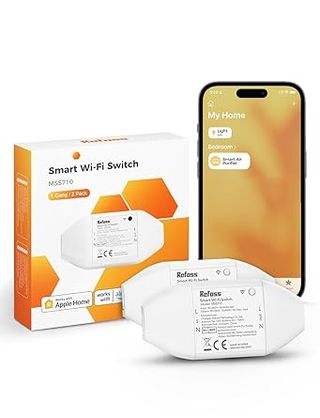 Interruttore intelligente compatibile con HomeKit Siri, Alexa, Google Home, Refoss Smart Switch con controllo vocale e timer