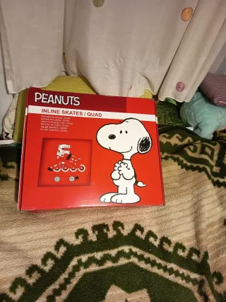 Patines Snoopy 2 en 1 en línea y paralelos