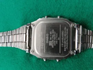 2 Relojes Casio Digitales Plata venta en persona