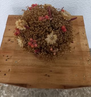 Mesa rústica de madera de palets