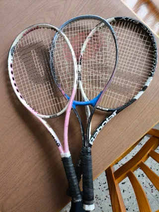3 raquetas de tenis por 5€, babolat,Pro Saparova