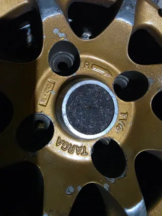 Llantas Targa PSA Doradas