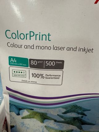 4000 hojas A4 Xerox ColorPrint nuevas