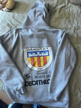 Sudadera Club Amistat Gris