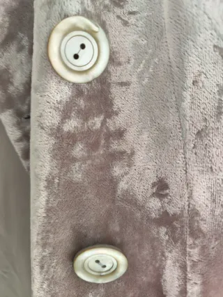 Giacca vintage Martina Spiga velluto lilla chiaro