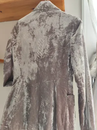 Giacca vintage Martina Spiga velluto lilla chiaro