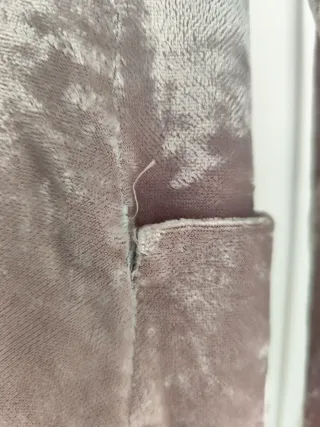 Giacca vintage Martina Spiga velluto lilla chiaro