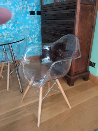 Sillas Metacrilato Sklum Transparentes