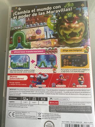 Gioco Super Mario Bros Wonder Nintendo Switch