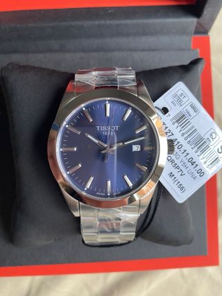 Reloj Tissot Azul y Plateado