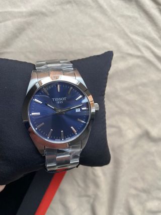 Reloj Tissot Azul y Plateado