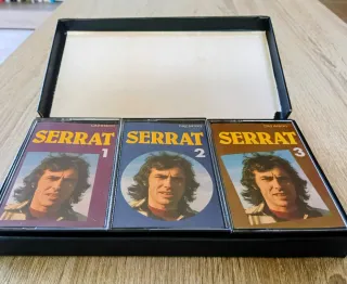 Estuche 3 Cassettes Joan Manuel Serrat