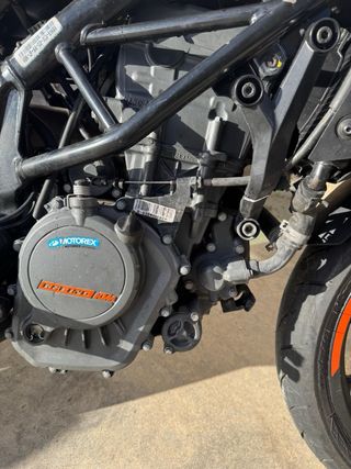 KTM 125 Naked 2018, 7500 km