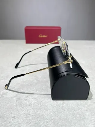 Gafas Cartier Montura Dorada