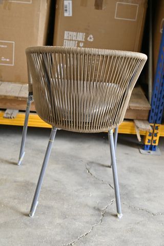 Sedia Yanet corda color terracotta