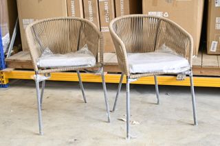 Sedia Yanet corda color terracotta