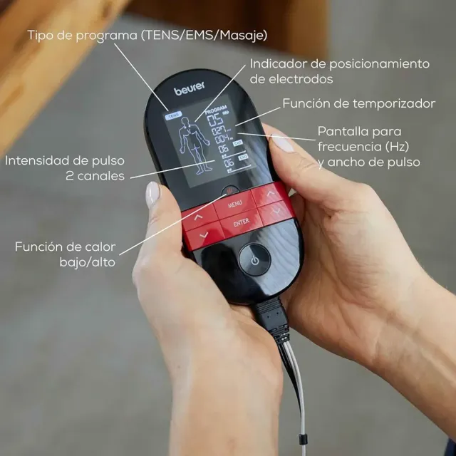 Beurer EM 59 Elettrostimolatore Digitale TENS/EMS