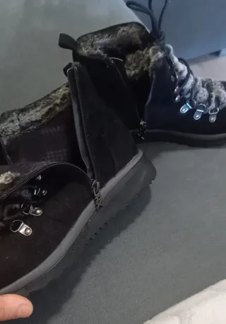 Botas de montaña XTI negras con pelo