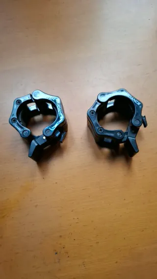 Conjunto de pesas y material de gimnasio