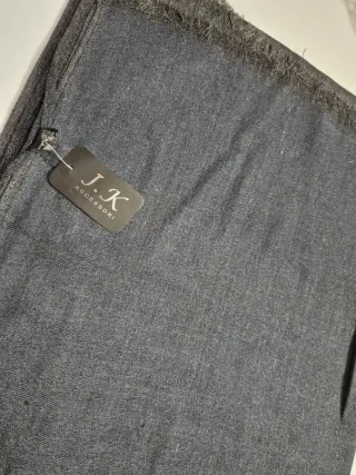 Sciarpa J.K. ACCESSORI bicolor blu/grigio