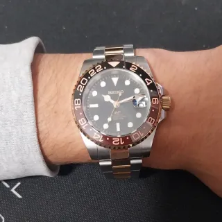 Reloj Seiko GMT Root Beer bicolor