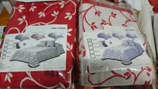 2 Colchas de  Cama 180x260 cm