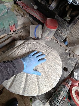 Concha de vieira grande