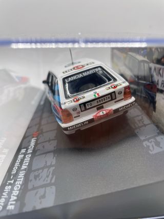 Lancia Delta Integrale Rally Montecarlo 1989 1/43