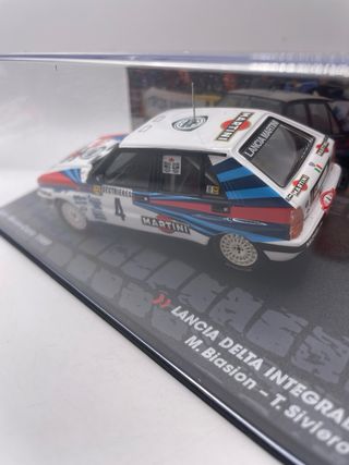 Lancia Delta Integrale Rally Montecarlo 1989 1/43