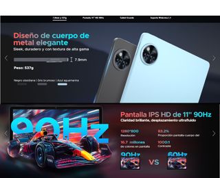 DOOGEE U11 Pro Tablet 11 Android 16 30GB+256GB