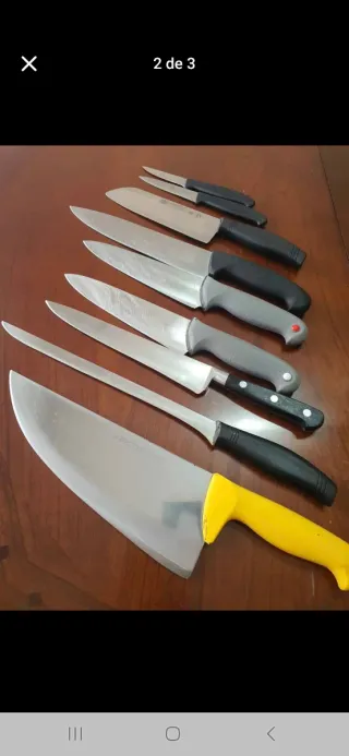 NO NEGOCIABLE!! Set de cuchillos de cocina