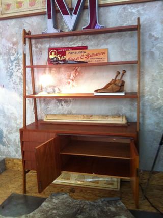 Estantería Sueca Madera Años 50