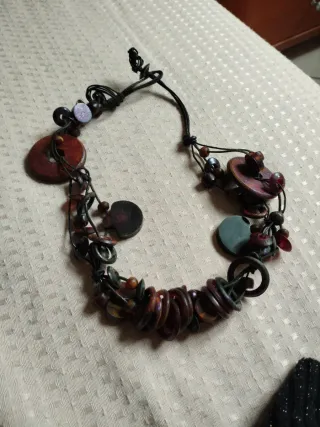 Collana in legno