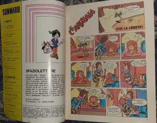 Rivista a fumetti anni 80 la Banda dei TV ragazzi
