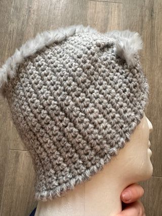 Fascia capelli / Scaldacollo maglia grigio