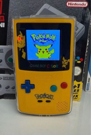 Game Boy Color Pokémon Edición Pikachu IPS