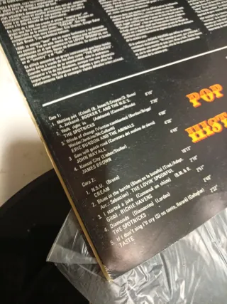 Vinilo LP doble pop history