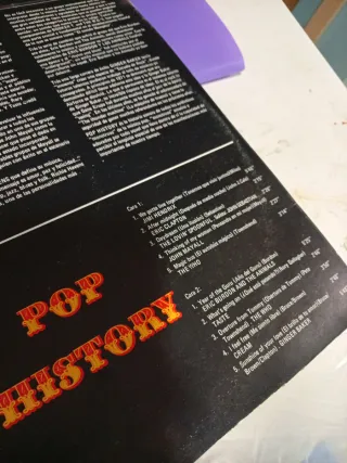 Vinilo LP doble pop history