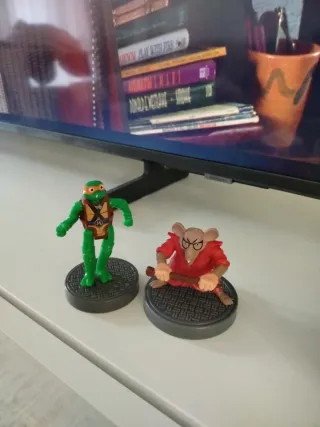 Figuras Tortugas Ninja y Destructor