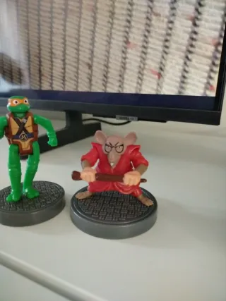 Figuras Tortugas Ninja y Destructor