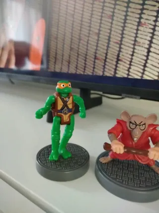 Figuras Tortugas Ninja y Destructor