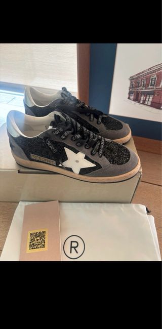 Golden Goose Sneakers Negras y Grises