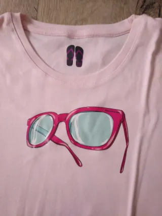 Camiseta rosa Aguamarga Talla M